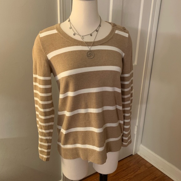 LOFT Sweaters - 🌼Loft striped sweater.